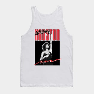 Whitney houston///original retro fan design Tank Top